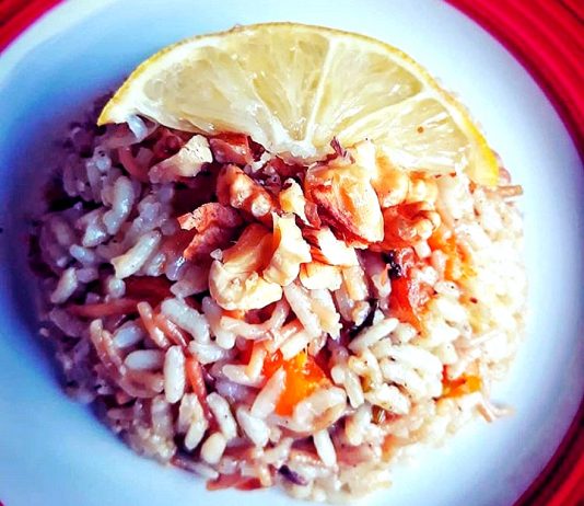 Dört Baharatlı Limonlu Tel Şehriyeli Pilav